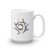 surrounded by joy 15oz coffee mug