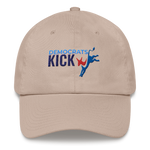 Democrats Kick A dad hat in stone
