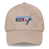 Democrats Kick A dad hat in stone