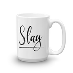 slay 15oz coffee mug
