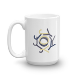surrounded by joy 15oz coffee mug