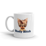 shady bitch dog logo - 11oz coffee mug