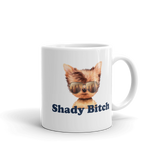shady bitch dog logo - 11oz coffee mug