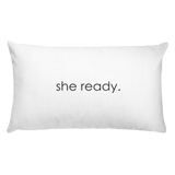 she ready pillow 20x12